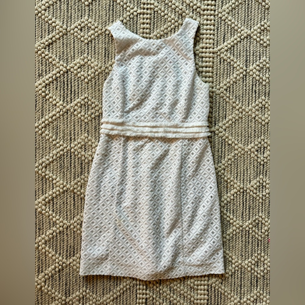 LILY PULITZER White Shift Dress